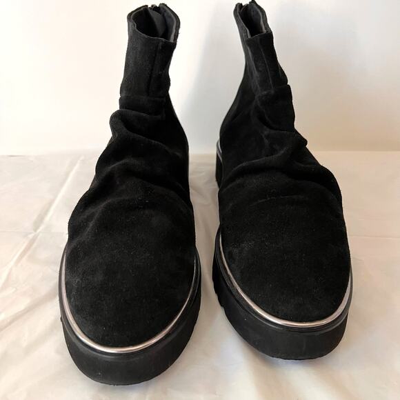 Eric Michael Ankle Boot Size 41 Valley Black Leather Handmade Spain Lightweight - Picture 2 of 13